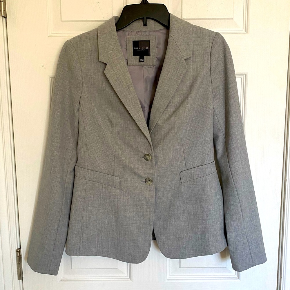 The Limited gray blazer, size 4
